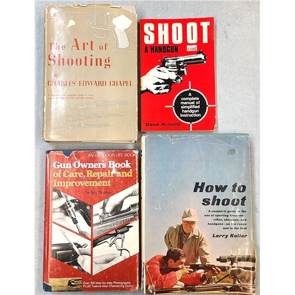 4 Books on the Art of Shooting - How to Shoot - See Picture