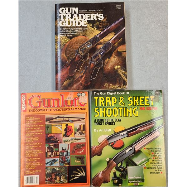 3 Books on Guns - Trading - Gun lore - Trap & Skeet