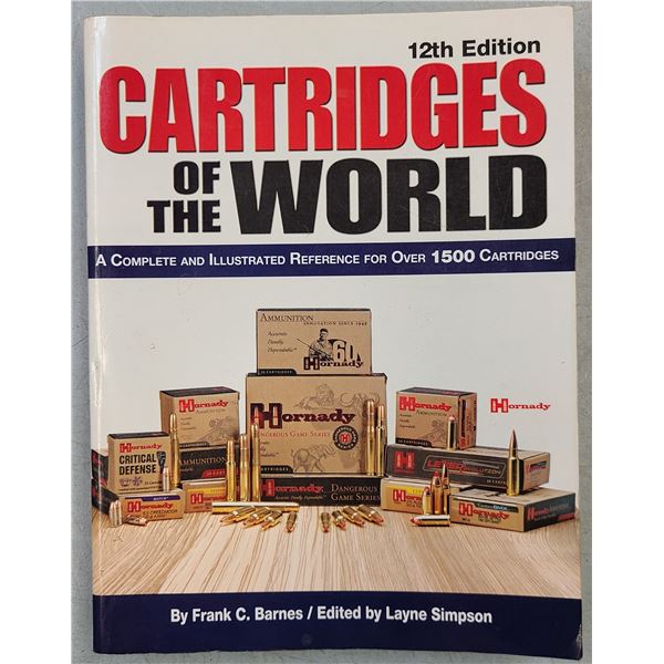 Cartridges of the World 12th Edition by Frank Barnes