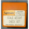 Image 2 : Lyman Scale Weight Check Set - NEW