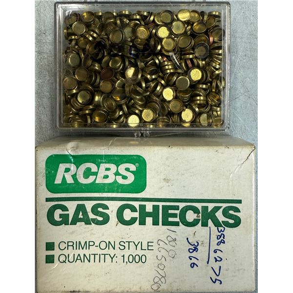 Gas Checks - +/- 500 x 30 cal & +/- 300 x 35 Cal RCBS
