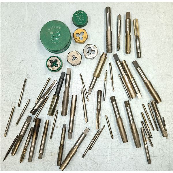 Gunsmithing Tap & Die Mixed Lot as Shown