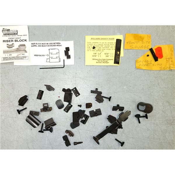 Front Sight Large Lot - As Shown