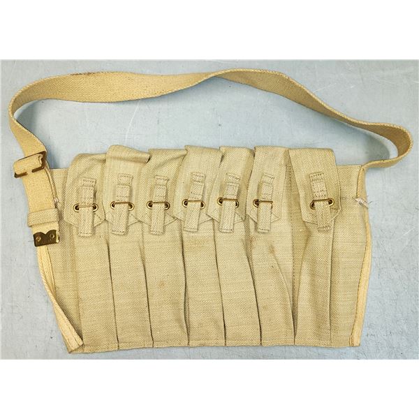 Sten Gun Machine Gun Magazine Carrier - Carries 7 Mags - Reproduction