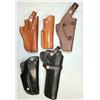 Image 1 : Holster Lot - 5 Leather Holsters as Shown