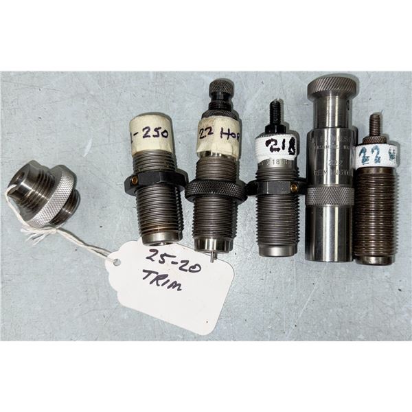 218 BEE, 222 Rem, 22 Hornet, 22-250 Die Lot
