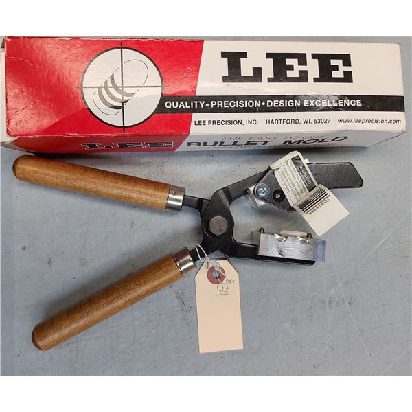 Bullet Mold with Handle Lee 401 175 TC Double Flat Nose - NEW