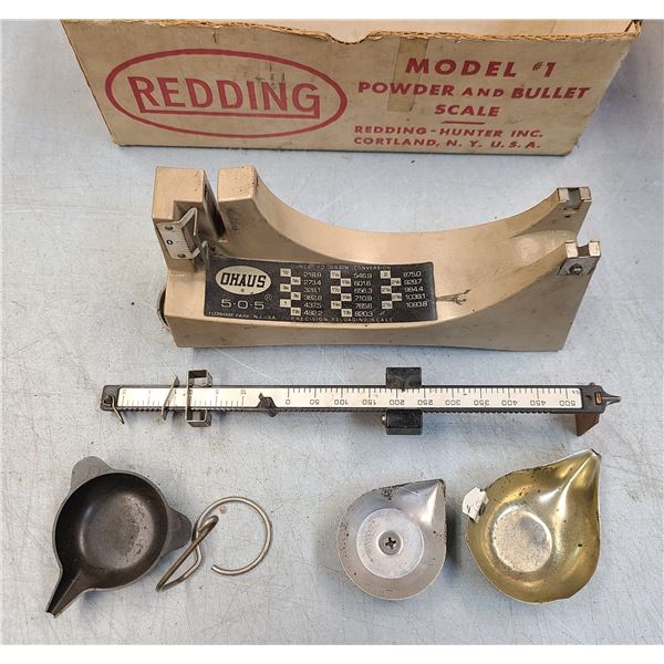 Redding Model 1 Powder & Bullet Scale