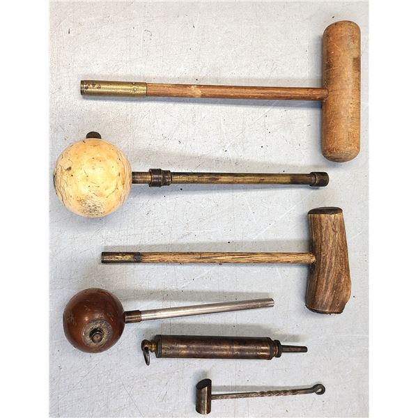 Black Powder Tamping Tools etc As Shown