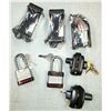 Image 1 : Gun Locks - Lot of 7 Locks as Shown