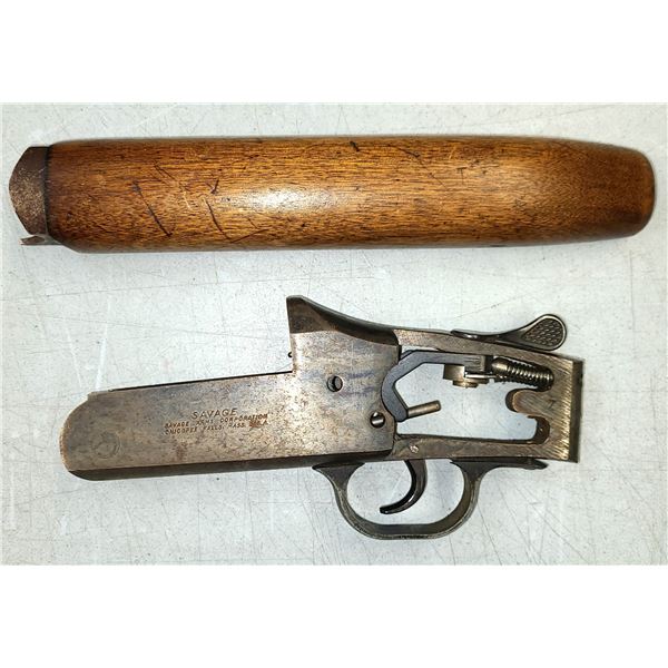 Savage Model 24 Shotgun Trigger Assemply & Lower Block + Forearm