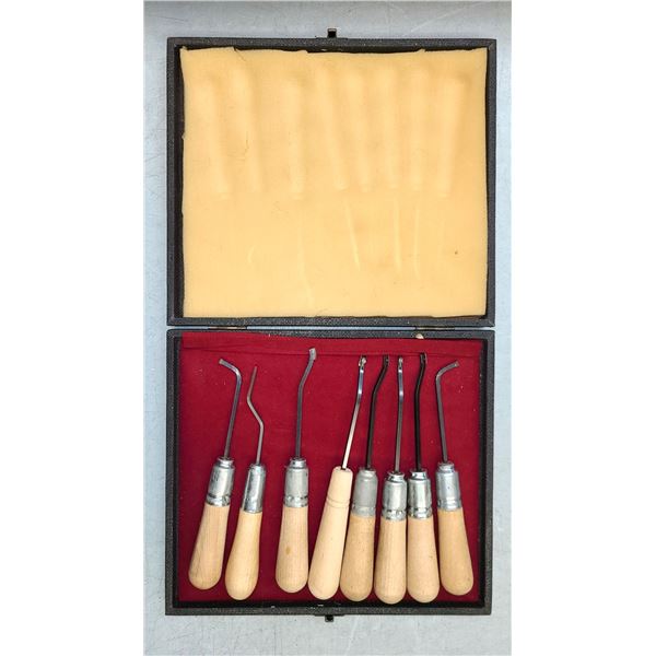 Chisel Set for Checkering Gun Stocks - NEW