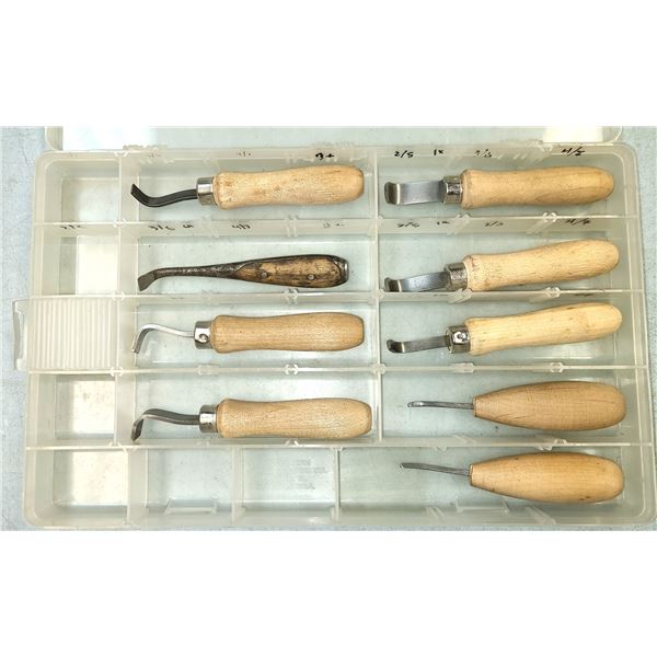 Chisel Set for Checkering Gun Stocks