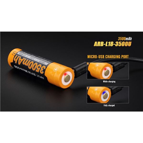 Fenix Rechargable 3500 mah Battery - NEW
