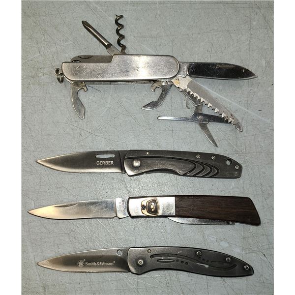 Gerber Vintage Knives Made in Japan + 2 others