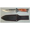 Image 1 : Columbia Fixed Blade Knife - NEW - Wood handle