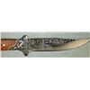 Image 3 : Columbia Fixed Blade Knife - NEW - Wood handle