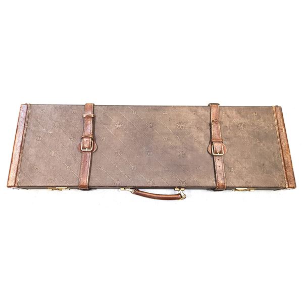 Beretta Shotgun Hard Case - Vintage Leather Edged Shotgun Case