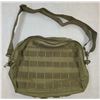 Image 1 : Military Style Shoulder Bag 15 inches Wide Olive Drab - NEW
