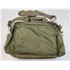 Image 2 : Military Style Briefcase / Attache Case OD Green