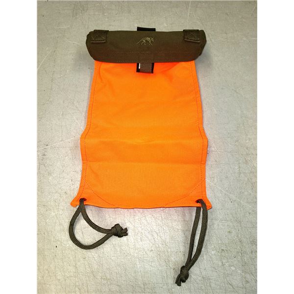Orange Aerial Flag in OD Green Pouch