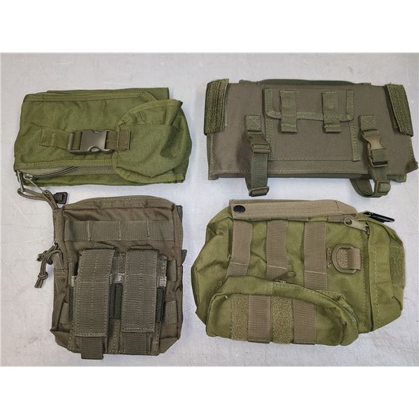 Military Pouches & Others as Shown - x 4 Pouches