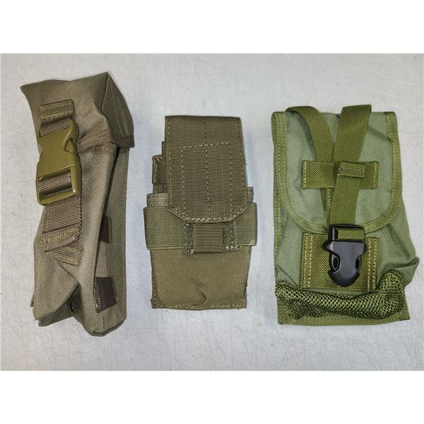 3 Magazine Pouches - Various makes as Shown