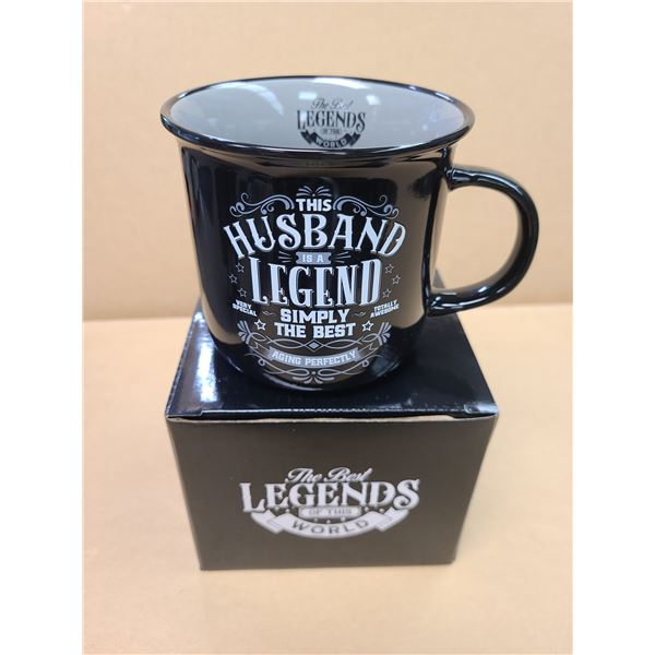 Legends of The World Coffee Mug - Husband - NEW