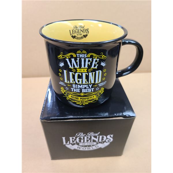 Legends of The World Coffee Mug - Wife - NEW
