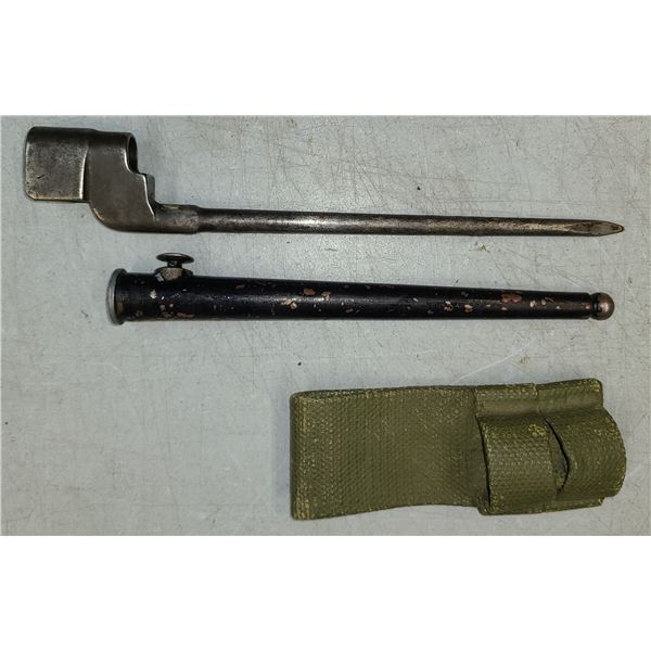 Lee Enfield Spike Bayonet with Cover & Frog