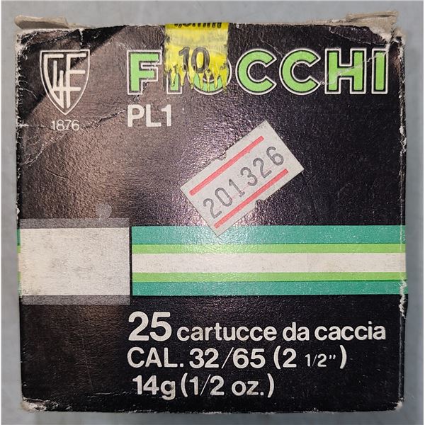 32 Cal Shotgun Fiocchi PL1 2 1/2 in - 25 Rds