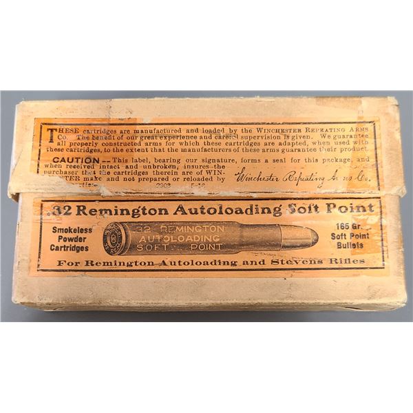 32 Rem 165 Gr Soft Point - 20 rds Vintage Winchester Ammunition