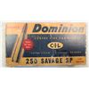 Image 1 : 250 Savage Dominion 100 gr Vintage - 12 rds