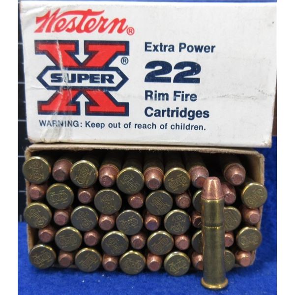 22 WRF Winchester Rimfire Western Super X - 50 rds