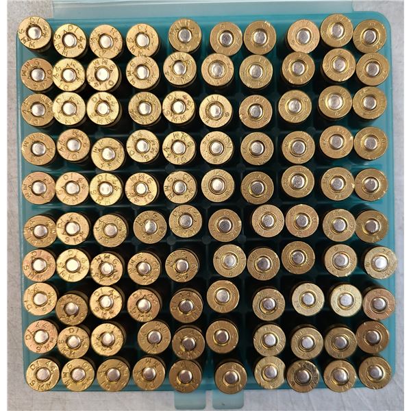9 mm Luger 127 gr FMJ Round Nose RELOAD - 100 rds