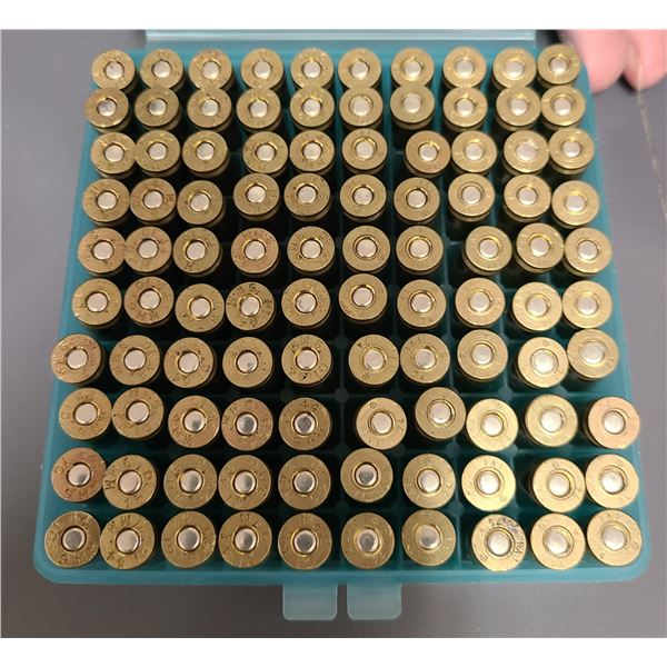 9 mm Luger 127 gr FMJ Round Nose RELOAD - 100 rds