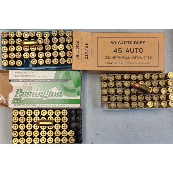 45 ACP Mixed Lot - See List - 144 rds