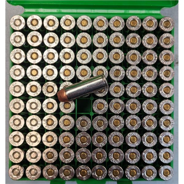 45 Colt Jacketed Flat Nose RELOAD - 100 rds