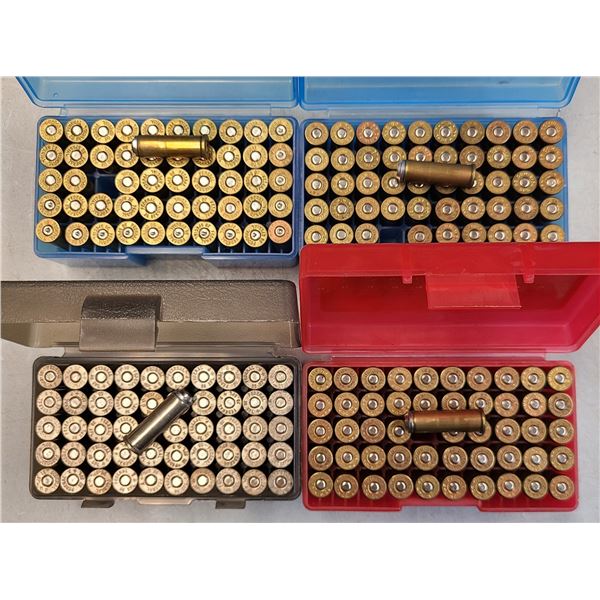 38 Special 137 gr Wadcutter RELOADS - 187 rds + 13 Brass