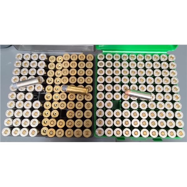 45 Colt RELOAD 100 rds Jacketed Flat Nose - 82 Lead + 18 Brass