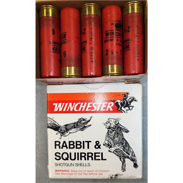 16 ga Winchester Rabbit Shotgun Shells No 6 - 50 rds 2 3/4 inch