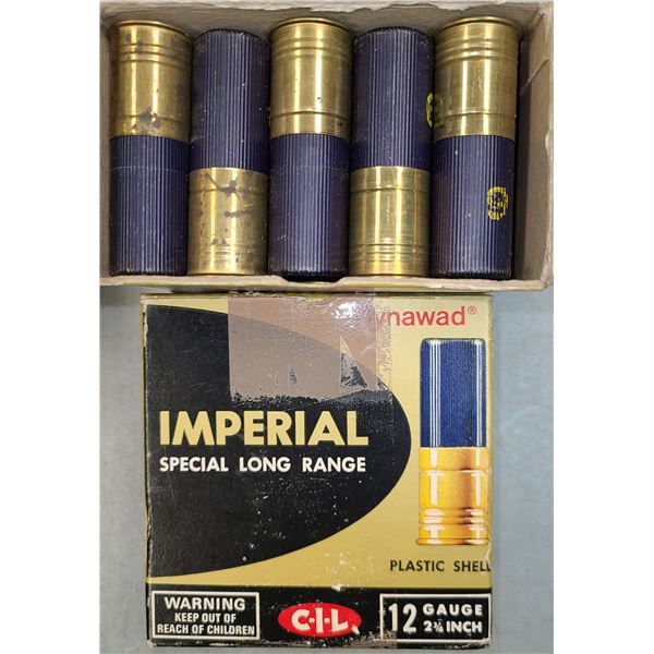 12 ga Vintage Imperial Shotgun Shells - 50 rds No 6 2 3/4 in