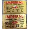 Image 1 : 12 ga Vintage Imperial Shotgun Shells - 50 rds No 2 & BB 2 3/4 in