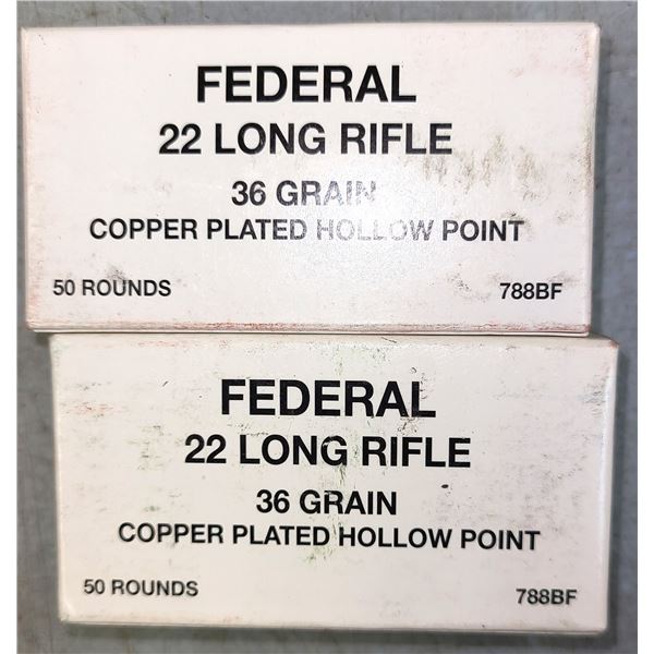 22 LR Federal White Box - 100 rds
