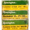 Image 1 : 12 ga Buckshot Remington 2 3/4 inch Shells - 15 rds