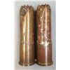 Image 3 : GREENER POLICE GUN 14 GA. RARE BRASS CASE AMMO- 2 Rounds