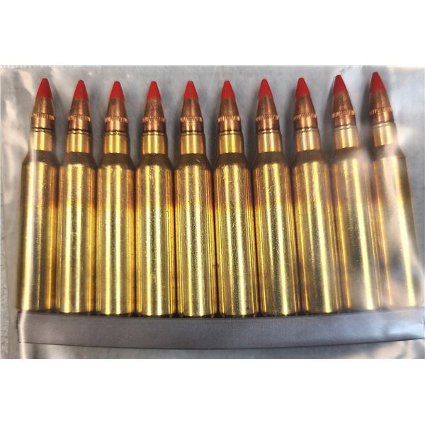 5.56 (223) TRACER FMJ Military Surplus Ammo - 10 rds on Stripper