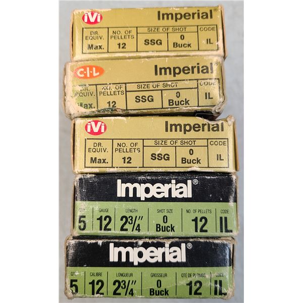 12 ga Buck Shot 0 Imperial CIL - 25 rds 2 3/4 inch