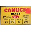 Image 2 : 12 ga Canuck Heavy No 6 Shot 2 3/4 inch Shells - 25 rds