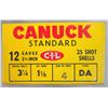 Image 2 : 12 ga Canuck Heavy No 4 Shot 2 3/4 inch Shells - 25 rds